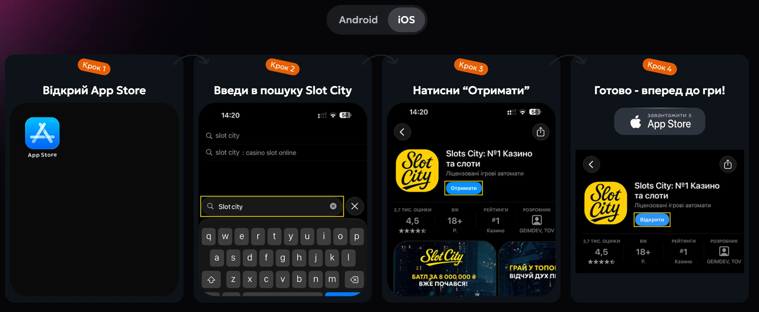 Інструкція для iOS (iPhone)